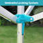 Plastic Rotary / Umbrella Clothesline