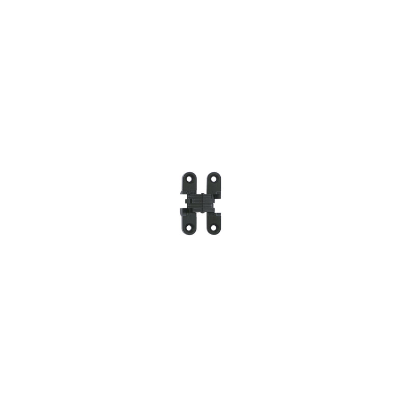 Black Zinc Hidden Mortise Cabinet Hinge