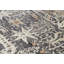 Tapis gris anthracite et brun de haute qualité noué à la main Canterbury