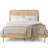 Brody Solid Wood Bed Frame King Natural-130370333-130370336