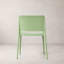 Chaise en plastique Durham, vert-1782289568