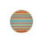 Horizontal Multicolor Patterned Decorative Washable Rug-110352651