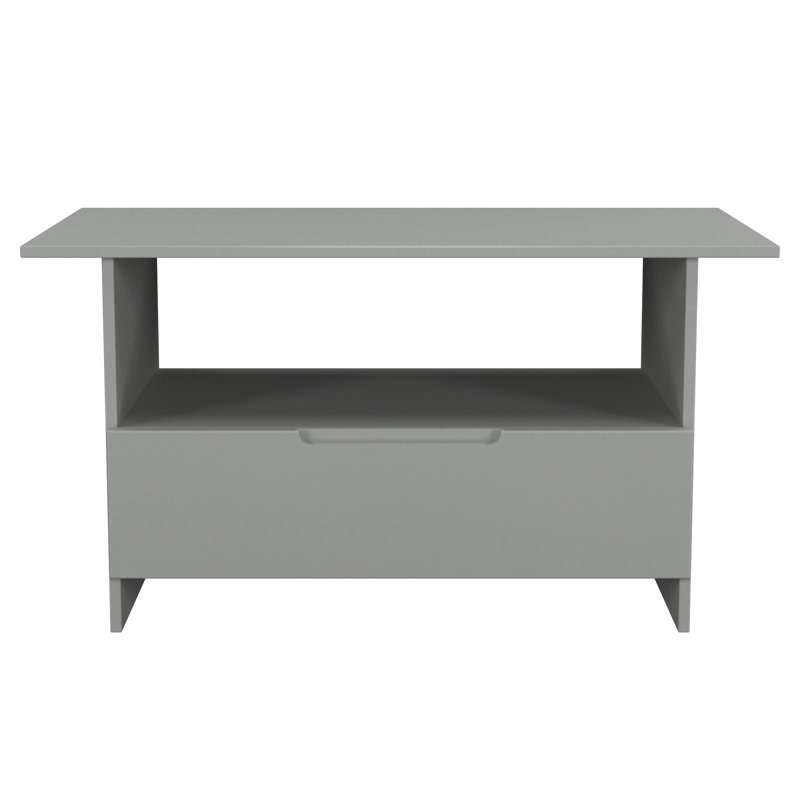 Bisma Coffee Table with Storage, Grey
