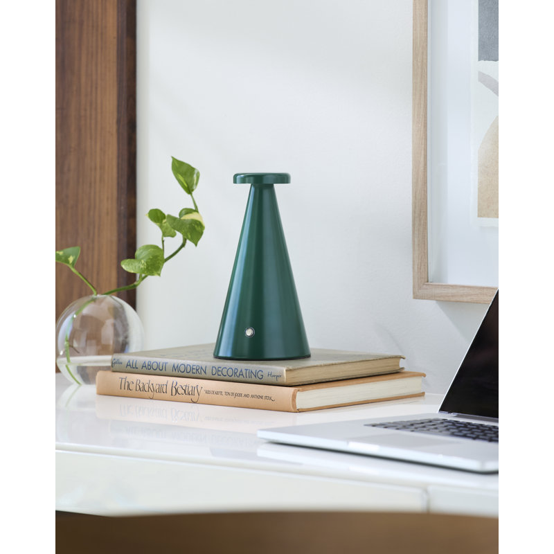 Jialin Accent Table Lamp, Green