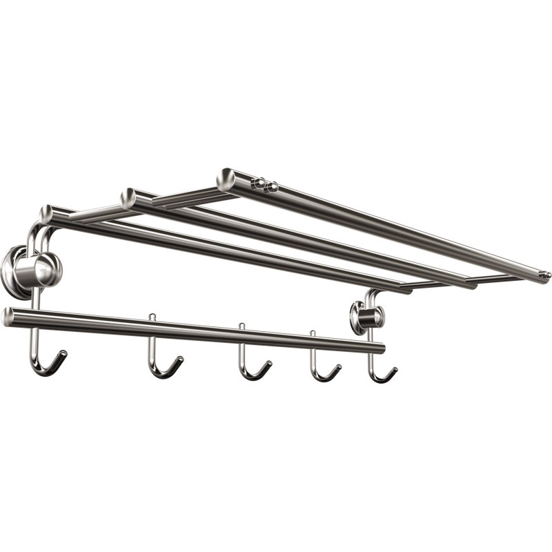 Azu 4 Wall Towel Rack