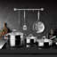 14 - Piece Non-Stick Stainless Steel Cookware Set-1345141702
