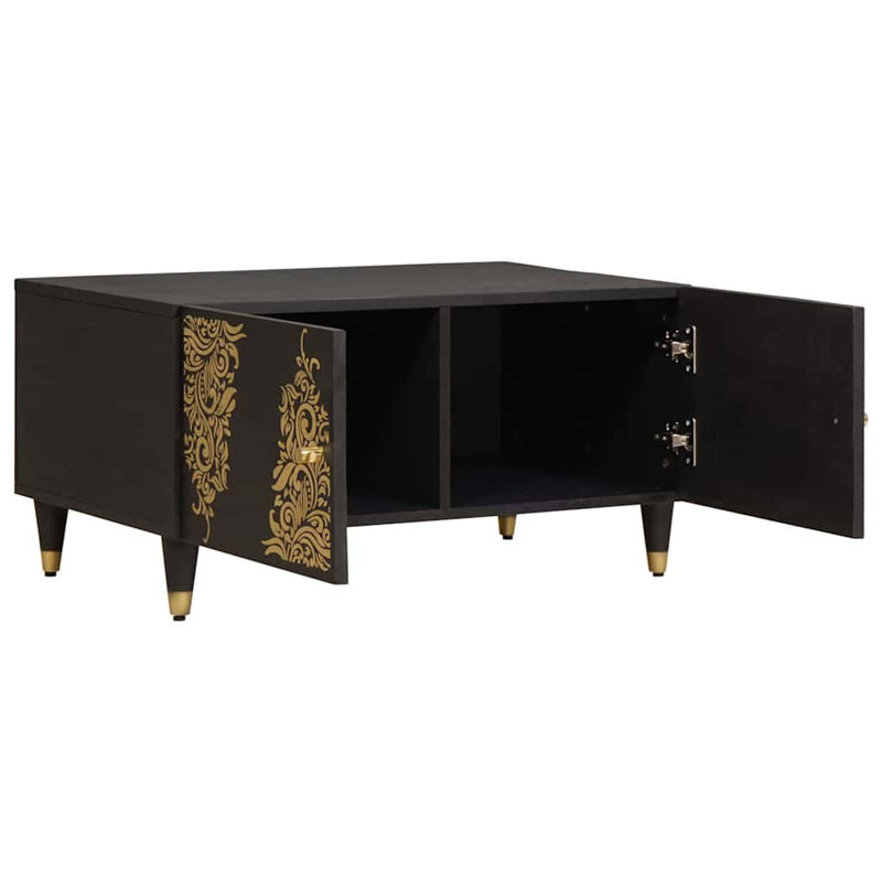 Solid Wood Coffee Table with Storage