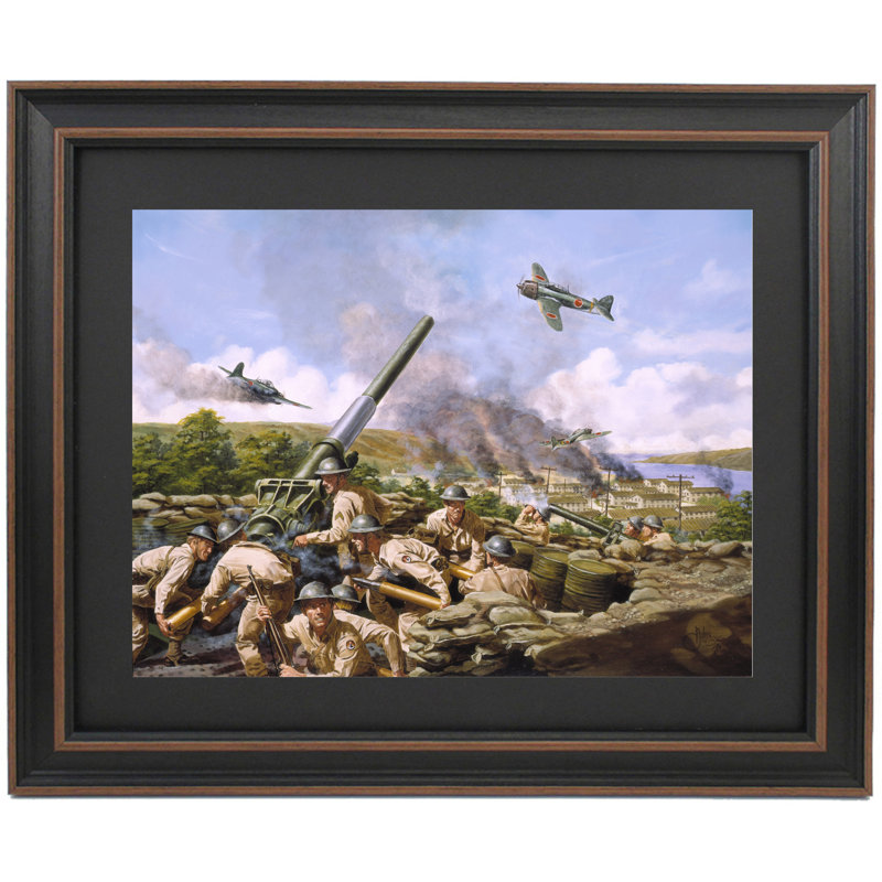 «Defence of the Aleutians» par Dominic D'andrea, H 20 po x l 24 po