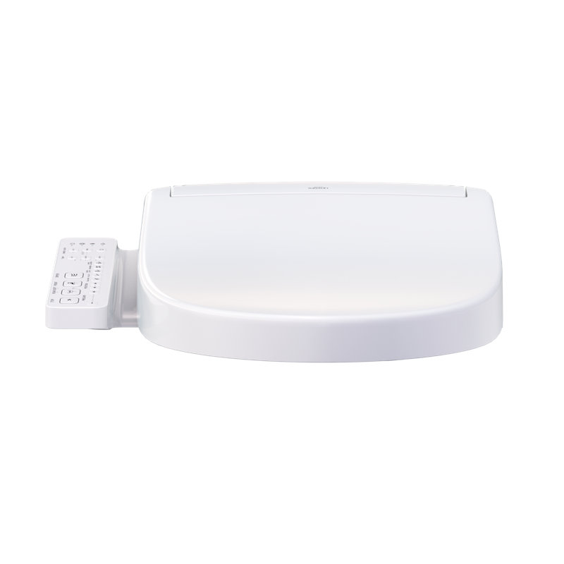 TOTO® WASHLET® S2 Electronic Bidet Toilet Seat with Instantaneous Water Heating, PREMIST and EWATER+ Wand Cleaning, Elongated, Cotton White - SW3346#01