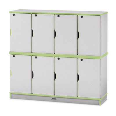 Rainbow Accents Stacking Lockable Lockers
