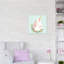 «Unicorns and Flowers I» par Noonday Design - reproduction d'art-53057861-53057852-53057850