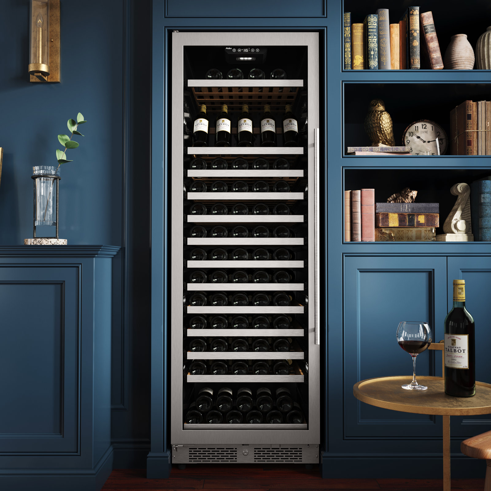 Avallon Single Zone 23.4375'' Freestanding 150 Bottle Wine Refrigerator | Fridge.com