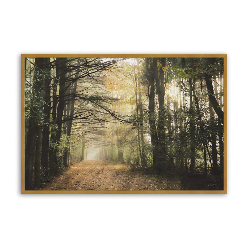 Filtered Sunlight by Lori Deiter Art Print, 18 W x 12 H, Gold, Framed Print