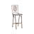 Bormio Lark Manor Bar Set with Iron Frame and Metal Outer Material
