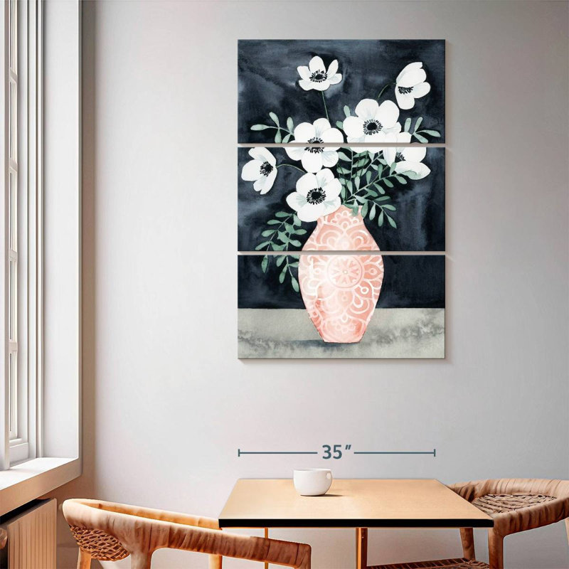 Harnek Nighttime Anemones I, H 65 po x l 42 po