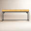 Bureau d'écriture en bois massif avec plateau pour clavier Lars-1528412516-1571123543