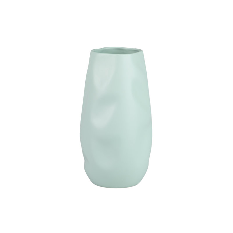 Ceramic Vase 19x19x36 Cm, Blue