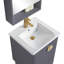 Ensemble de meuble-lavabo simple 20 po Saimah-688119431-688119429