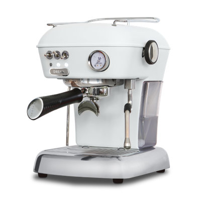 Machine à espresso domestique simple Thermoblock de 120 V de Ascasso Dream One (DR.708 / 5W3DR1VST03) - Blanc