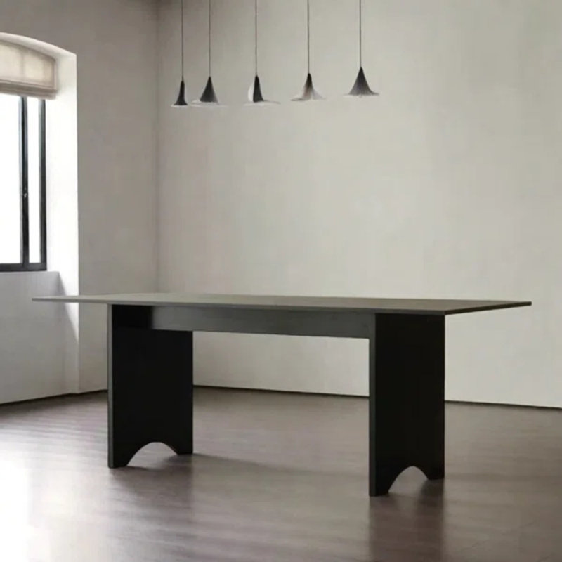 Table de salle à manger rétro, H 29,5 po x L 70,8 po x l 31,4 po