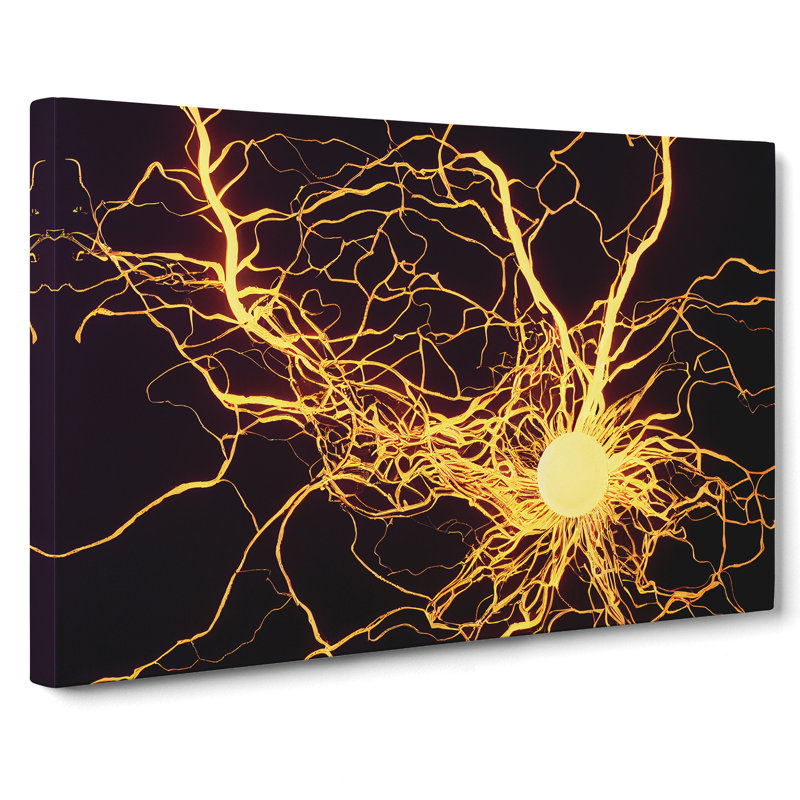 Electricity Vol.2 - Wrapped Canvas Print, 35cm H x 50cm W x 3cm D