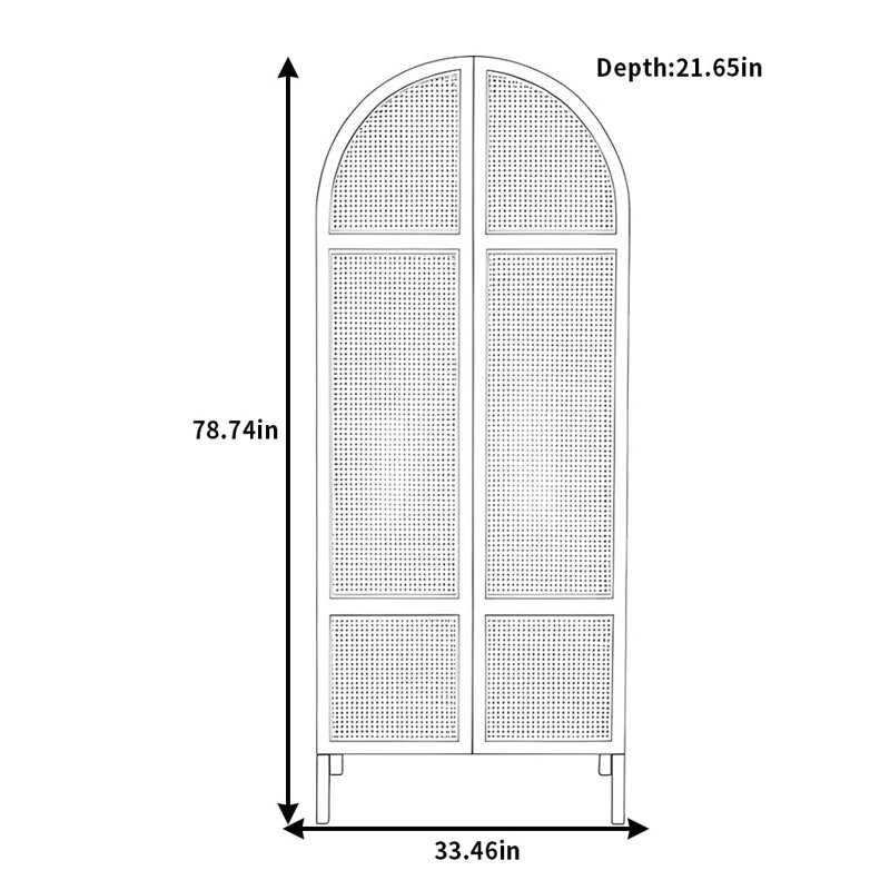 Armoire Eirian, Naturel