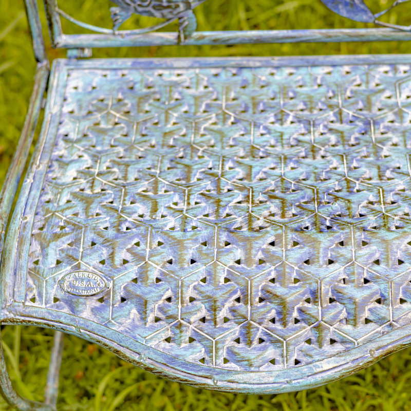 Banc de jardin en fer Hubler Whale