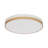 Dual Tone 5 - Segment Dip Switch Dimmable Led Round Flush Mount-921974628