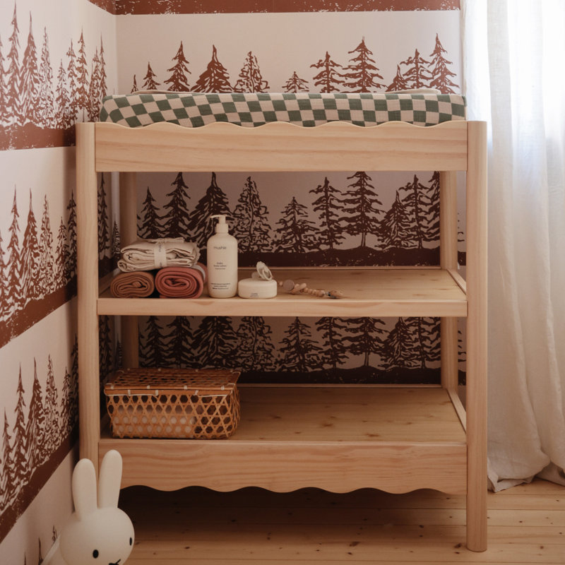 Swell Changing Table, Natural Walnut