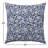 Mya Liza Pillow Cover & Insert Square in Blue/White-462225617