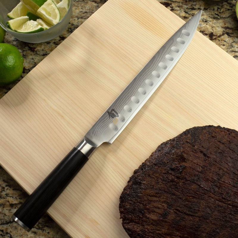 Couteau à tranche 9" shun Classic
