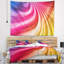 Tapisserie abstraite de vagues colorées-28484530