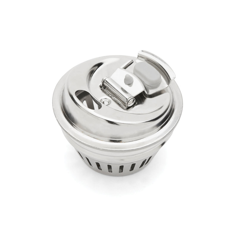Jarware 2,25 po couvercle en acier inoxydable