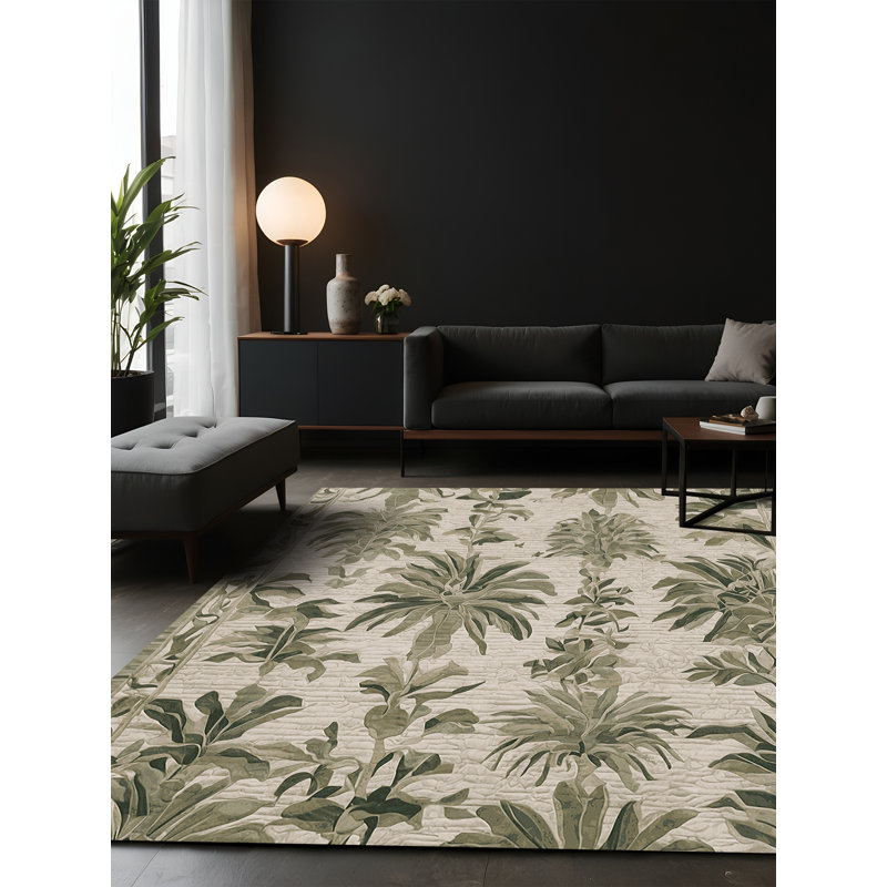Silky Soft Plush Brown Area Rug, Rectangle 3' x 5'