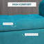 Banc de chambre Teal