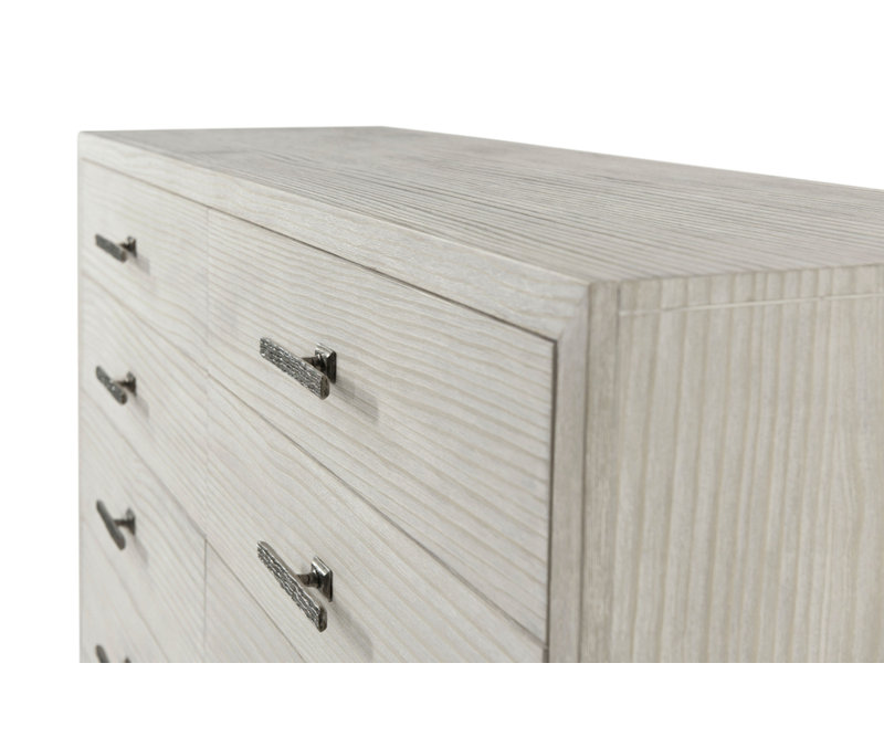 Commode double 8 tiroirs en bois massif Breeze
