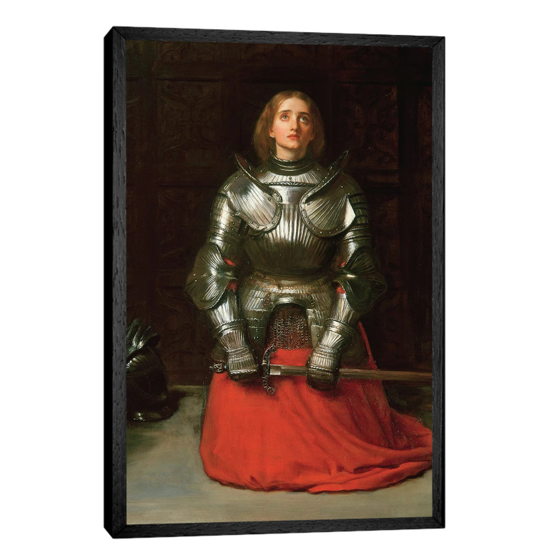 Joan Of Arc, 1865 by Sir John Everett Millais - Painting on Canvas