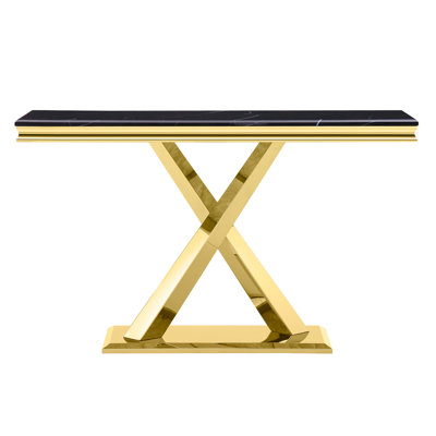 ACEDÉCOR 1023 gold sofa table