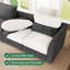 Canapé-lit modulaire en forme de U avec rangement Tremee - gris clair-581592090