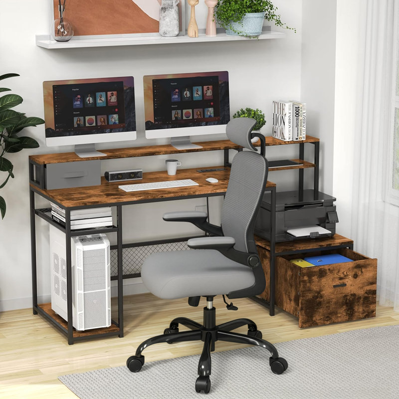 Bureau d'ordinateur 66 "avec chaise Ofice