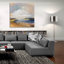  «Autre jour Variation» par Karen Hale, art mural en verre acrylique, 36 po x 36 po