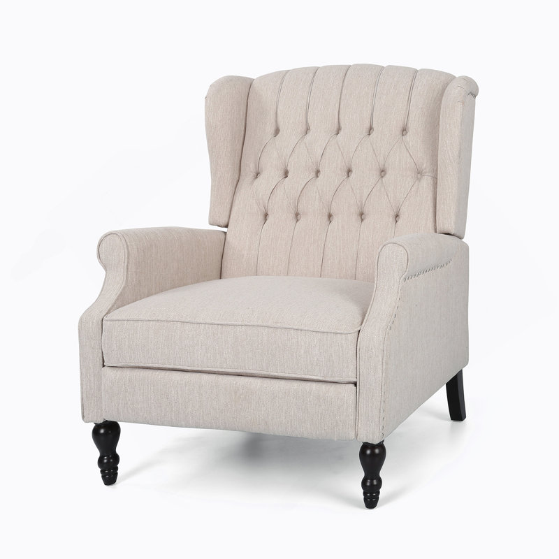 ONE AND HALF SEATER RECLINER, Beige