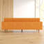 85'' Faux Leather Sofa-629249236
