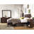Loucas Riva Wood Bed In Chocolate Brown-118689161
