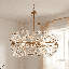 Lustre en laiton chaud 5 lumières Savoy House Camille