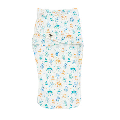 Snugababe Swaddle Sleep Pod - Robots, Small