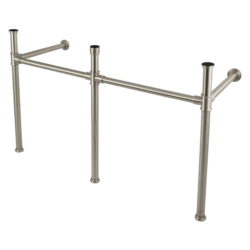 Pattes de lavabo en acier inoxydable Kingston, Nickel brossé