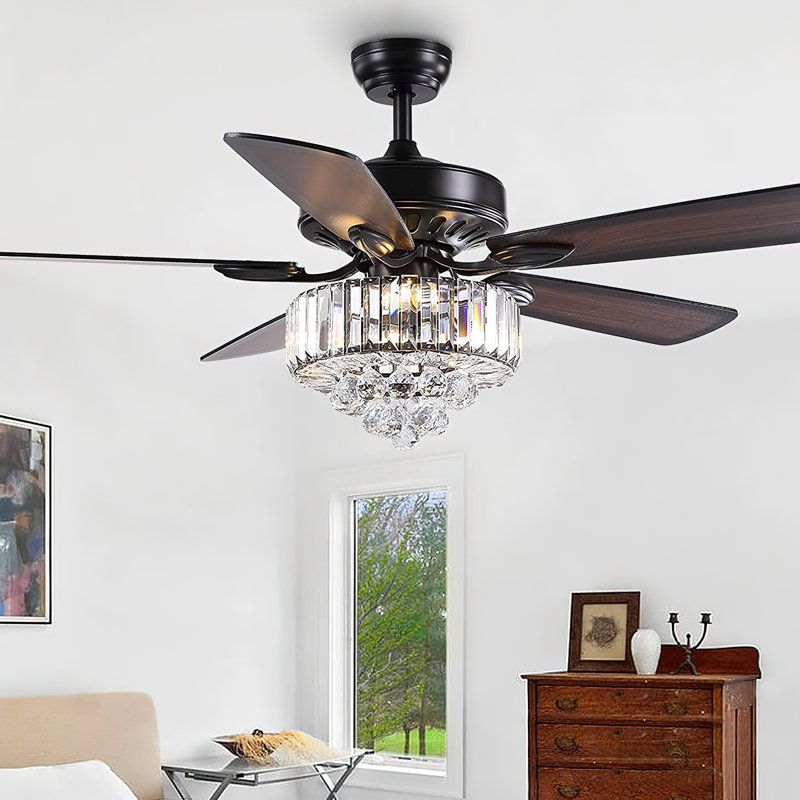 Elvert 52'' Ceiling Fan with Light Kit