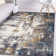 Tapis abstrait gris Colborne
