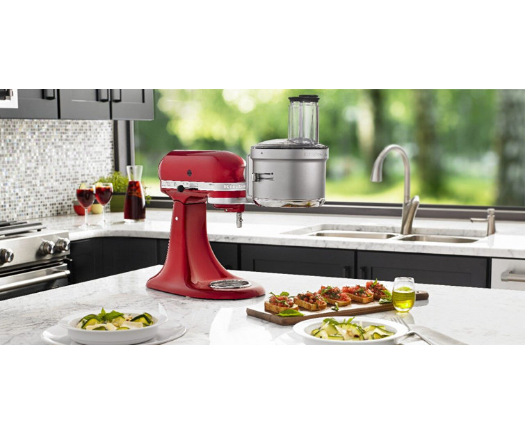 KitchenAid Food Processor Stand Mixer Attachment with Commercial Style  Dicing Kit - Shop Blenders & Mixers at H-E-B